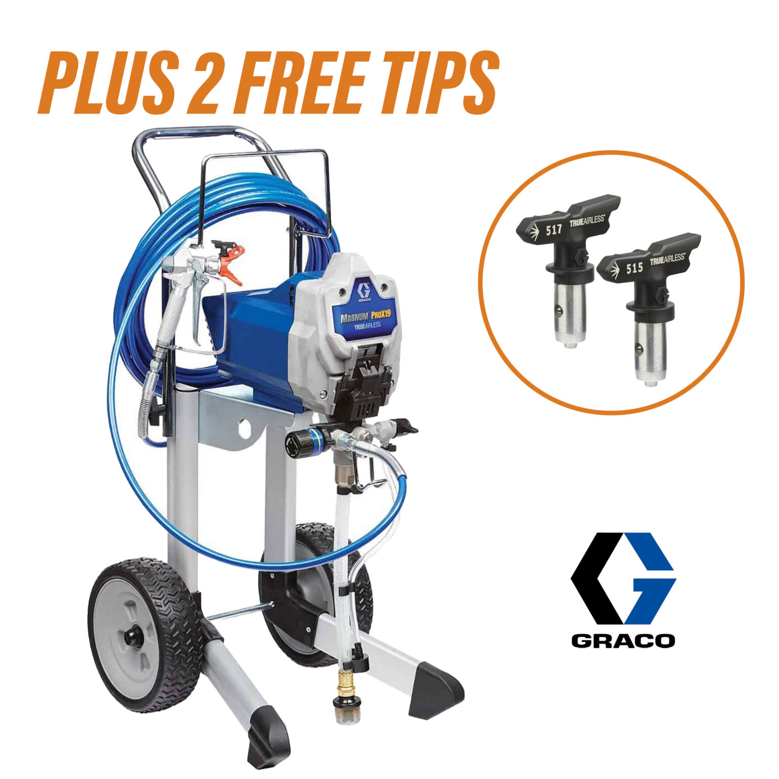 Efficient Painting Graco Magnum ProX19 Electric Airless Sprayer