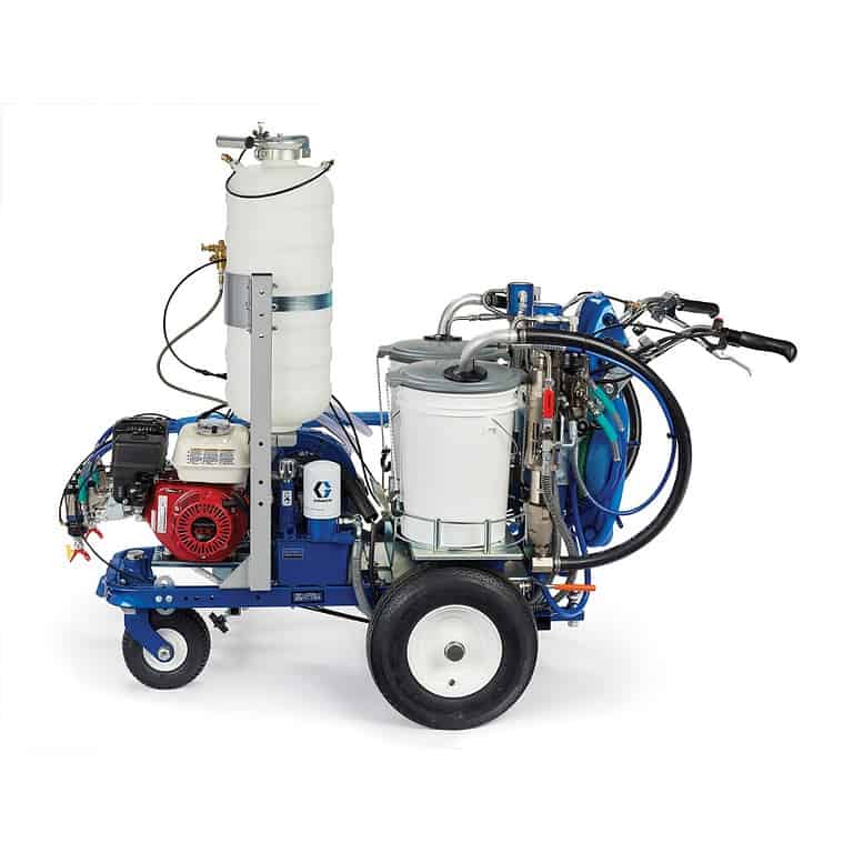 Graco LineLazer V 200MMA 1:1 HP Reflective Series Airless Line Striper, 2 Guns