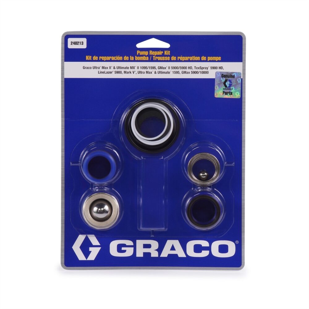 Graco Pump Packing Repair Kit 1095, Mark V 248-213