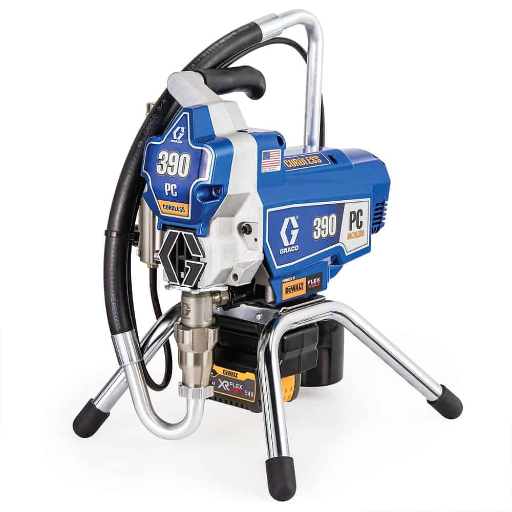 Graco 390 PC Cordless Airless Sprayer, Stand 25T-882