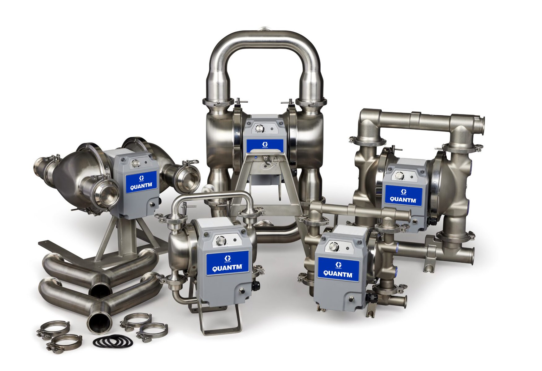 SaniForce Electric Drum Pumps - Hygienic QUANTM Family