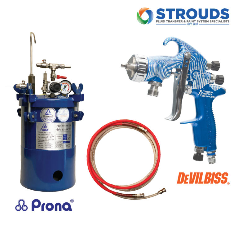 5L Prona pot, 10m hose set, C-SPRAY Gun