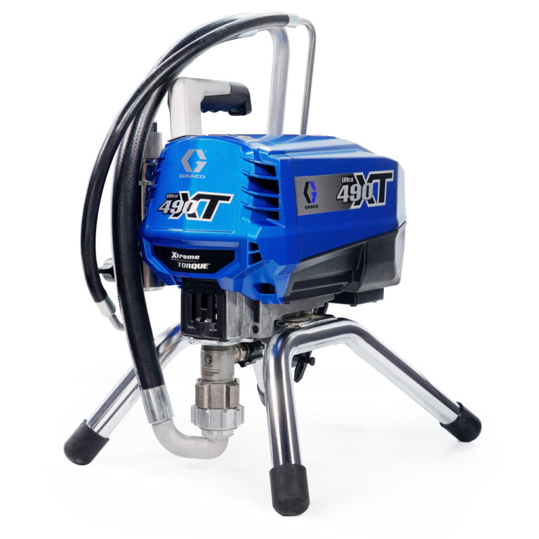 Graco Ultra 490 XT Electric Airless Sprayer, Stand 19D531