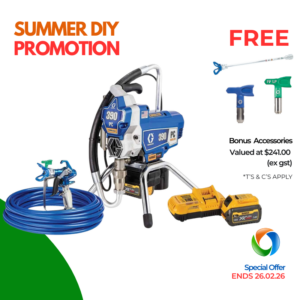 Graco 390 PC Cordless Airless Sprayer, Stand 25T882