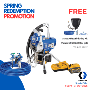 Graco 390 PC Cordless Airless Sprayer, Stand 25T882