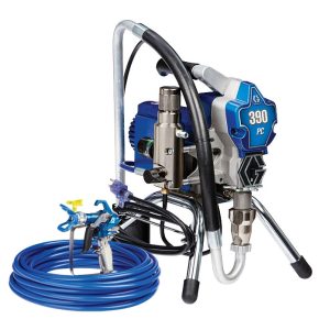 Graco 390 PC Airless Sprayer, Stand – 17C386