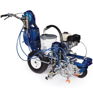 Graco LineLazer V 3900 HP Automatic Series Gas Airless Line Striper, 2 Auto Guns  17H453