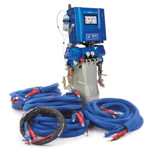 Graco Reactor 3 E-30 Pro Tier Spray Foam Proportioner Package, 61m (200 ft) External Heated Hose, 15 kW